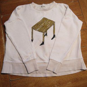 Bobo Choses Walking Chair Sweatshirt Sz 8-9